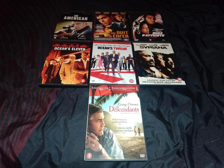 Te koop op dvd De evoluerende lijst van Georges Clooney, Cd's en Dvd's, Dvd's | Actie, Zo goed als nieuw, Actie, Vanaf 9 jaar