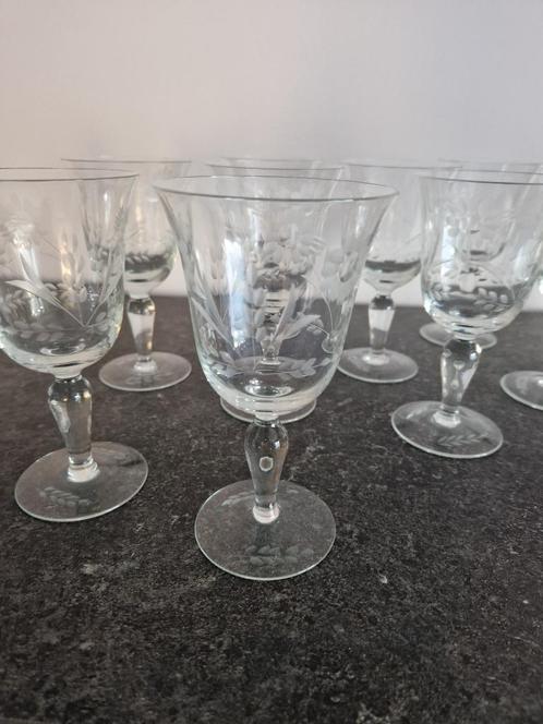 antiek kristallen glasservies, Antiek en Kunst, Antiek | Glaswerk en Kristal, Ophalen