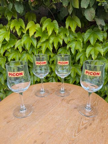 4 Picon glazen beschikbaar voor biedingen