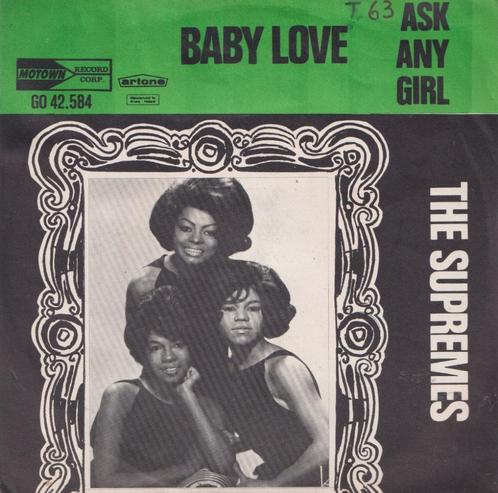 The Supremes – Baby Love / Ask any girl - Single, Cd's en Dvd's, Vinyl Singles, Gebruikt, Single, R&B en Soul, 7 inch, Ophalen of Verzenden