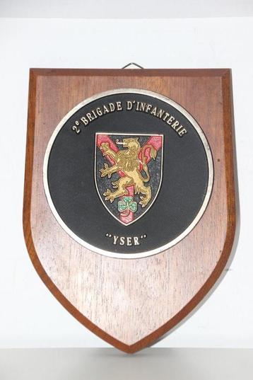 ABL Crest "2eme brigade d'Infanterie" "YSER", Envoi, Armée de terre, Emblème ou Badge
