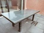 Tafel met glazen blad, Tuin en Terras, Ophalen
