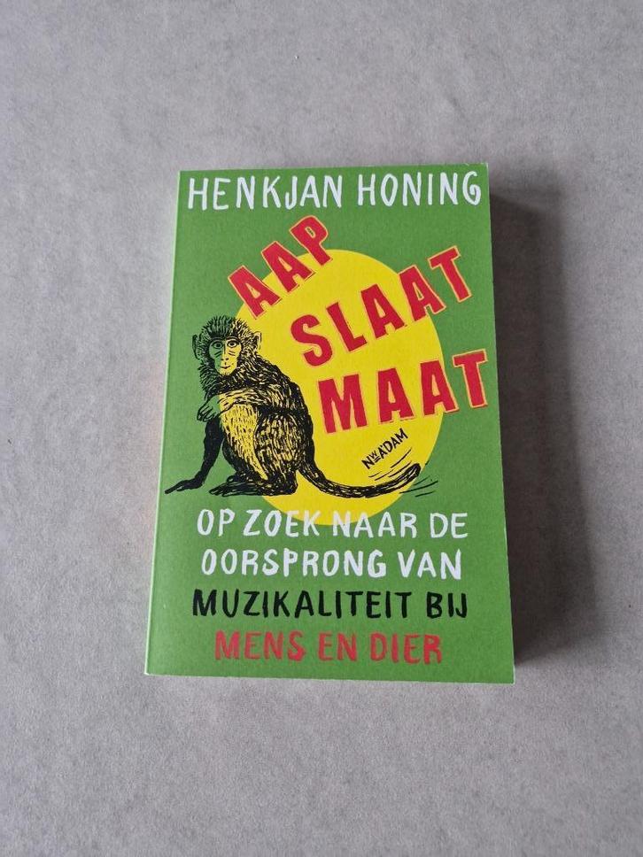 Aap slaat maat - Henkjan Honing, Boeken, Muziek, Zo goed als nieuw, Algemeen, Ophalen of Verzenden