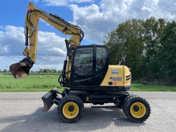 YANMAR TW110W Bandengraafmachine, Zakelijke goederen, Machines en Bouw | Kranen en Graafmachines, Graafmachine, Ophalen of Verzenden