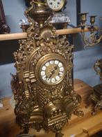 Drie delig schouw klok kathedraal, Antiek en Kunst, Ophalen