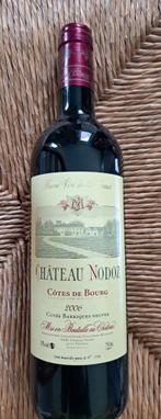 Bouteille de vin Chateau Nodoz (Côtes de Bourg) 2006, Collections, Vins, Comme neuf, Enlèvement