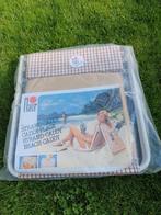 Vintage opvouwbare strandstoel nieuw, Tuin en Terras, Ophalen, Nieuw