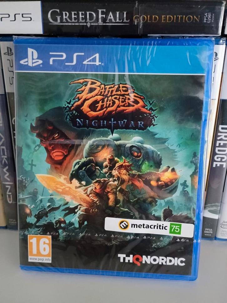 PS4-game „Battle Chasers Nightwar” (nieuw, in blisterverpakk, Games en Spelcomputers, Games | Sony PlayStation 4, Nieuw, Ophalen of Verzenden
