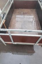 Aanhangwagen enkel as opknapper, Auto diversen, Aanhangers en Bagagewagens, Ophalen of Verzenden