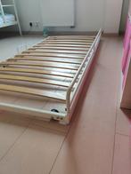 Lattenbodem Ikea op wieltjes om onder bed te schuiven, Gebruikt, Lattenbodem, Ophalen, 180 cm of meer