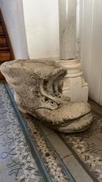 50 cm grote betonnen schoen bloempot, in nette dtaat, Ophalen, Gebruikt