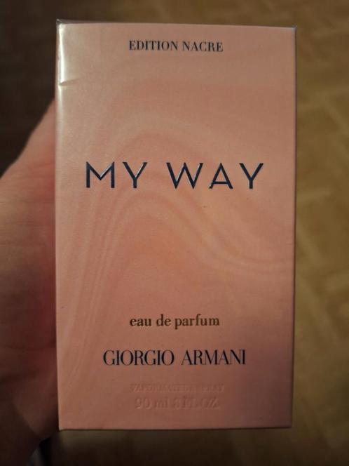 Giorgio Armani My Way Edition Nacre – Eau de Parfum (90 ml), Handtassen en Accessoires, Uiterlijk | Parfum, Nieuw, Ophalen of Verzenden