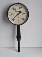 Très ancien thermomètre industriel, Ophalen of Verzenden