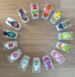 Set van 15 veelkleurige siliconen horloges - ijshorlogestijl, Ophalen of Verzenden, Zo goed als nieuw, Overige kleuren, Jongen of Meisje