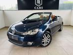 Volkswagen GOLF Cabriolet 1.2 TSI * GARANTIE + CUIR + XENON, Bleu, Achat, 4 cylindres, Brun