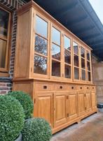 Teak xxl buffetkast/vitrinekast GRATIS LEVERING, Huis en Inrichting, Met deur(en), 200 cm of meer, Teakhout, Ophalen of Verzenden