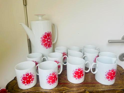 Vintage Thomas Germany koffieservies jaren 60-70, Huis en Inrichting, Keuken | Servies, Zo goed als nieuw, Porselein, Ophalen