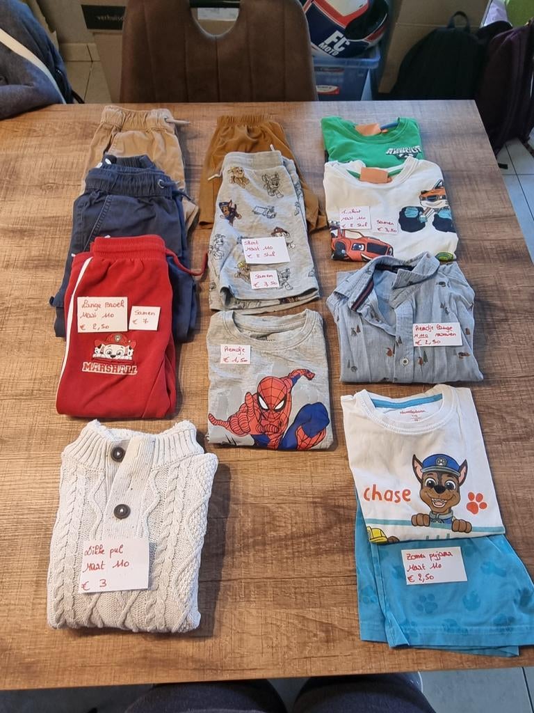 Jongens kledij maat 110, Ophalen of Verzenden