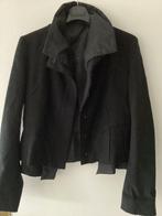 Zwarte jas IKKS, Kleding | Dames, Jassen | Winter, Maat 38/40 (M), Verzenden, Zwart, Zo goed als nieuw