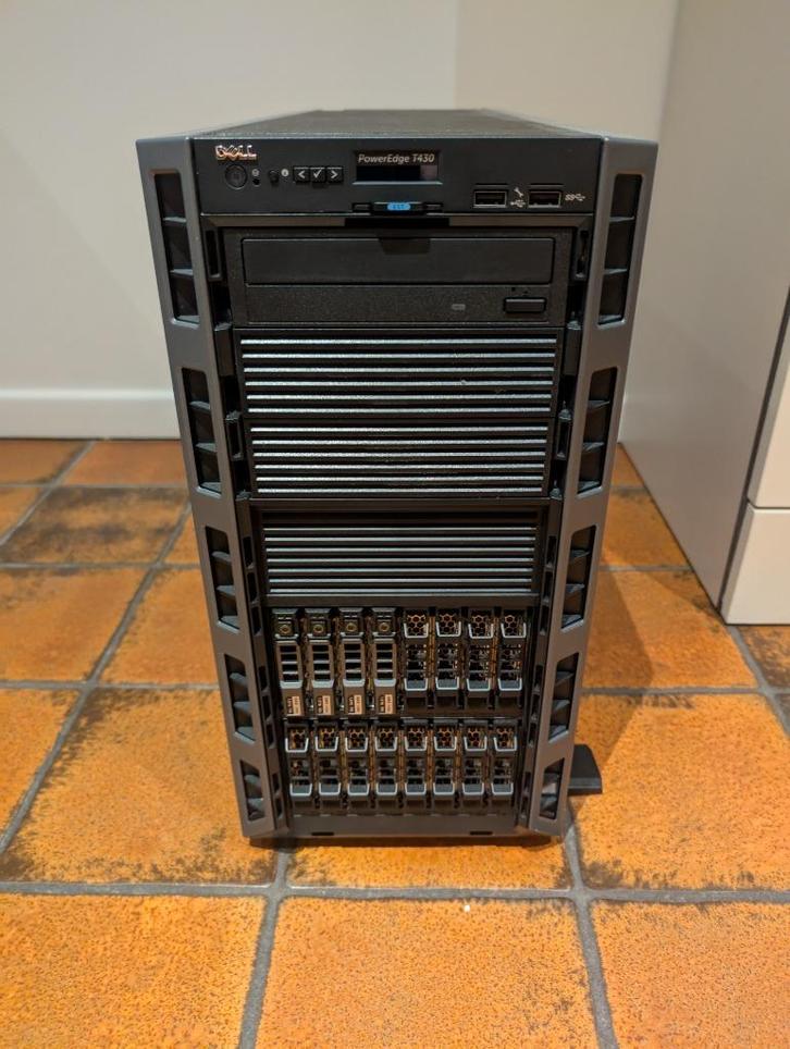 Dell PowerEdge T430 (computerserver), Computers en Software, Servers, Gebruikt, Hot swappable onderdelen, Ophalen