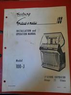 brochure Seeburg Select-o-matic 100, Verzamelen, Ophalen of Verzenden, Seeburg