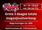 Uitverkoop auto onderdelen en accessoires, Ophalen