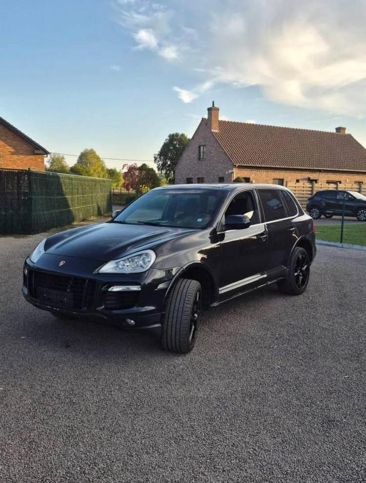 Porsche Cayenne Turbo, Auto's, Porsche, Particulier, Cayenne, Benzine, Euro 4, SUV of Terreinwagen, 5 deurs, Automaat, Zwart, Zwart
