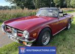 Triumph TR6 | 1976 | Route 66 Auctions, Auto's, Triumph, Zwart, Bedrijf, Handgeschakeld