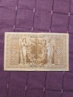 Billet de banque de 1000 Mark 21 avril 1910, Postzegels en Munten, Ophalen of Verzenden