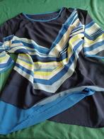 Tuniekblouse blauwe tint M50/52, Kleding | Dames, Grote Maten, ANDERE, Blouse of Tuniek, Zo goed als nieuw, Verzenden