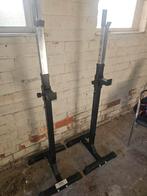 Rack bar holder, Sport en Fitness, Fitnessmaterialen, Ophalen, Zo goed als nieuw