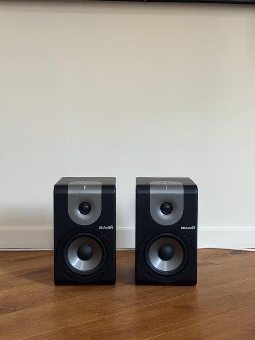 Alesis M1 Active 520 studiomonitor (set, 75 watt), Audio, Tv en Foto, Luidsprekerboxen, Gebruikt, Front, Rear of Stereo speakers
