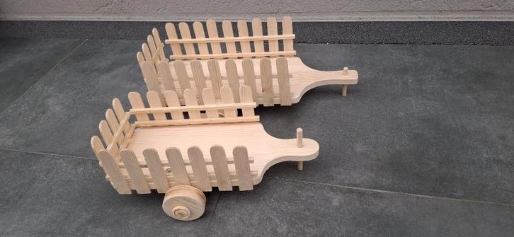 grote en kleine boerenkar, Huis en Inrichting, Woonaccessoires | Overige, Nieuw, Ophalen