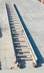 Professionele optrekladder 2 x 5m, Doe-het-zelf en Bouw, Ophalen, Gebruikt, Ladder