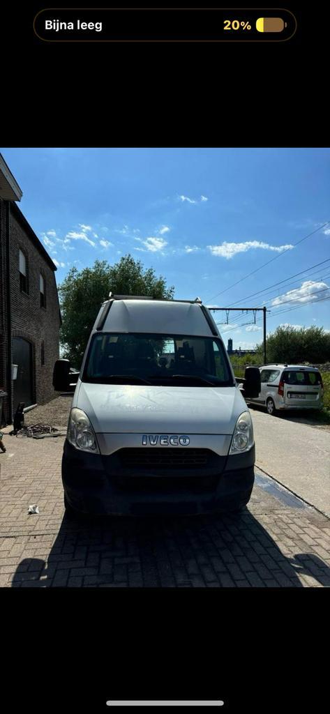 IVECO DAILY CAMPERVAN, Auto's, Bestelwagens en Lichte vracht, Particulier, Iveco, Diesel, Euro 5, 4 deurs, Handgeschakeld, Wit