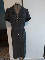 Robe noire à poids blancs T 44-46, Vêtements | Femmes, Enlèvement ou Envoi, Comme neuf