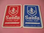 2 oude losse speelkaarten Santa Douro port , Antwerp (37), Collections, Cartes à jouer, Jokers & Jeux des sept familles, Comme neuf