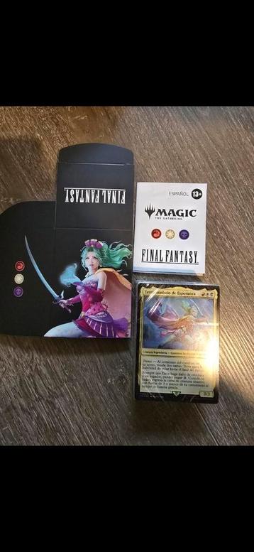Spanish Final Fantasy commander deck  beschikbaar voor biedingen