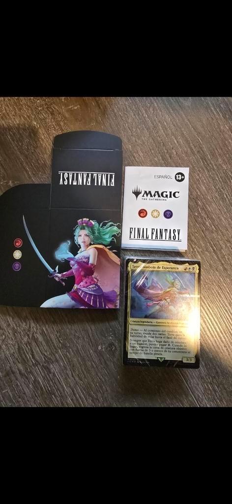 Spanish Final Fantasy commander deck, Hobby en Vrije tijd, Verzamelkaartspellen | Magic the Gathering, Nieuw, Booster, Ophalen of Verzenden