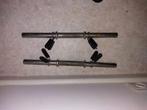 Halters, Sport en Fitness, Fitnessmaterialen, Ophalen of Verzenden, Gebruikt, Rug, Halterset
