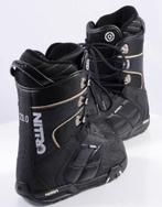 36,5 40,5 EU snowboard schoenen NITRO, black/white, Sport en Fitness, Snowboarden, Ophalen of Verzenden, Gebruikt, Schoenen