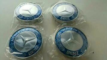 Mercedes naafdoppen voor de replica velgen Ø 60 mm Enzo,Rial beschikbaar voor biedingen