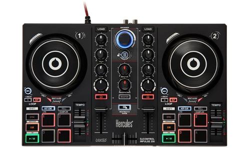 Hercules Inpulse 200 - DJ Controller - Zwart  nieuw in doos, Muziek en Instrumenten, Dj-sets en Draaitafels, Nieuw, Ophalen