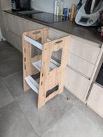 Minera Montessori Leertoren Hout Naturel, Ophalen, Gebruikt, Overige typen, Aanschuifbaar