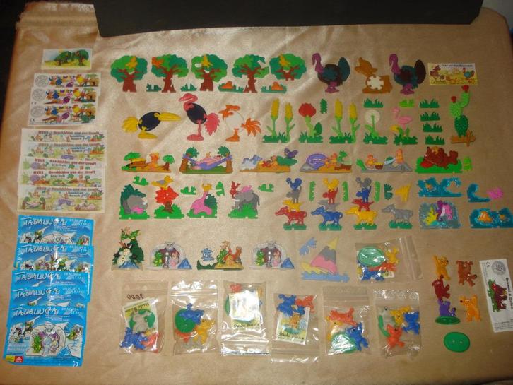 KINDER Lot de Séries de Puzzles 3D Divers 1990's - 2000's, Verzamelen, Verrassingseieren, Zo goed als nieuw, Overige typen, Ophalen of Verzenden