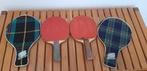 Ping pong paletten met hoes, Sport en Fitness, Tafel Indoor, Zo goed als nieuw, Ophalen