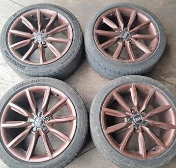 Originele Audi 18 inch velgen met banden  beschikbaar voor biedingen