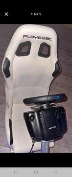 Playseat complet avec volant logitech, Consoles de jeu & Jeux vidéo, Consoles de jeu | Sony Consoles | Accessoires, Enlèvement