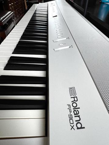 ROLAND  FP-90X Blanc, Musique & Instruments, 88 touches, Roland, Comme neuf, Enlèvement