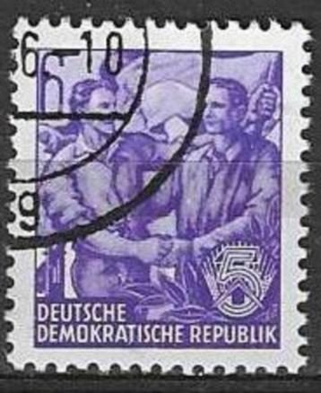 Duitsland DDR 1953 - Yvert 119 - Vijfjarenplan (ST) beschikbaar voor biedingen